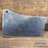 Antique Butchers or Chef’s No: 1 Cast Steel Chopper - Fully Refurbished
