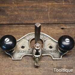 Vintage Pattern Makers Brass Copy of Stanley No: 71 ½ Router Plane - Fully Refurbished