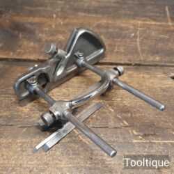 Vintage Record No: 043 Plough Plane With 3 No: Cutters - Fully Refurbished