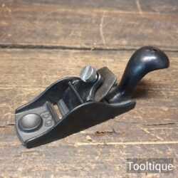 Vintage Stanley No: 100 Round Soled Squirrel Block Plane - Fully Refurbished