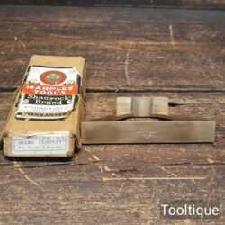 Vintage Near Mint Boxed Marples Brass Mitre Template - Little Used