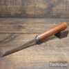 Antique 18th Century P. Law ¼” Pig Sticker Mortice Chisel - Refurbished