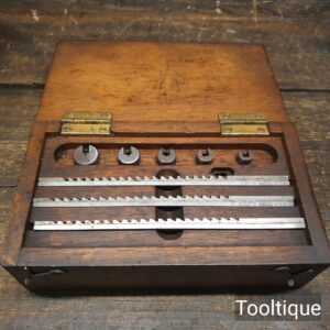 Vintage Boxed Set Marlco Keyway Imperial Sized Broaches In Original Box