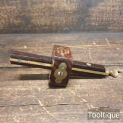 Crisp Vintage Marples No: 2120 Rosewood Mortice Gauge - Ready To Use