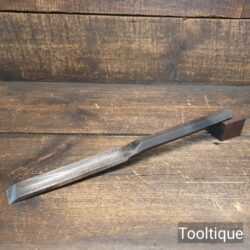 Vintage 1” Cast Steel Flush Cut Timber Framing Firmer Chisel - Fully Refurbished