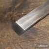 Vintage 1” Cast Steel Flush Cut Timber Framing Firmer Chisel - Fully Refurbished
