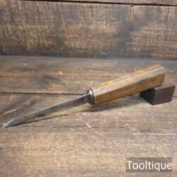Vintage Brades 1/8” Pig Sticker Mortice Chisel - Fully Refurbished Ready To Use
