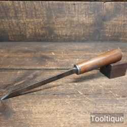 Vintage J.W Bould 3/16” Pig Sticker Mortice Chisel - Fully Refurbished Ready To Use