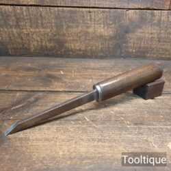 Antique Moulson Brothers 5/16” Pig Sticker Mortice Chisel - Fully Refurbished