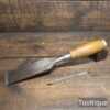 Scarce Vintage Ward & Payne 2” Wide Heavy Duty Firmer Chisel - Fully Refurbished