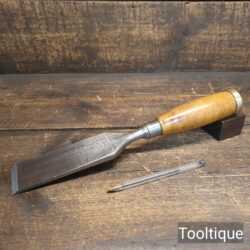 Scarce Vintage Ward & Payne 2” Wide Heavy Duty Firmer Chisel - Fully Refurbished