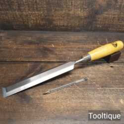 Vintage 1 ½” Wide Marples & Sons Bevel Edge Paring Chisel - Refurbished Sharpened