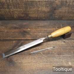 Vintage 1 ¼” Wide Buck & Hickman Bevel Edge Paring Chisel - Refurbished Sharpened