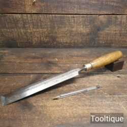 Vintage 1 ½” Wide Marples & Sons Bevel Edge Paring Chisel - Refurbished Sharpened