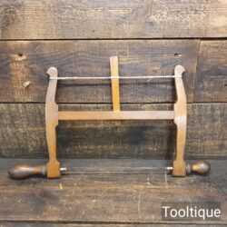 Vintage Marples & Sons Beechwood 12” Bowsaw - Fully Refurbished & Sharpened