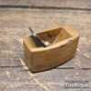 Vintage Luthiers 1 ¾” Miniature Beechwood Hollowing Plane - Good Condition