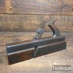 Rare Antique 13 ½” Long Beechwood Double Ironed Plane by J. Watson Leeds
