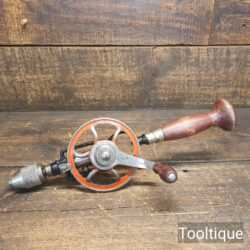 Rare Vintage Millers Falls No: 1980A Ratchet Hand Drill PAT: Sept 16 1922