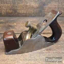 Antique Spiers of Ayr Malleable Steel Infill Plane With Rosewood Handles