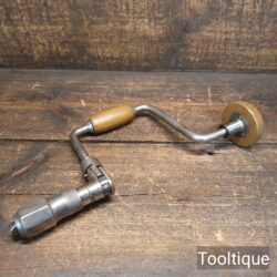 Vintage Carpenters Ratchet Brace with 11” Swing - Fully Refurbished