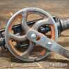 Vintage Keen Cutter Double Pinion Hand Drill with Keyless Chuck 1945