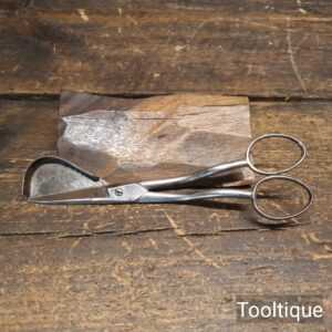 Vintage Harrison Brothers Candle Wick Snuffing Scissors - Good Condition