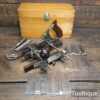 Vintage Stanley USA Sweetheart No: 45 Combination Plough Plane - Fully Refurbished