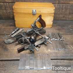 Vintage Stanley USA Sweetheart No: 45 Combination Plough Plane - Fully Refurbished