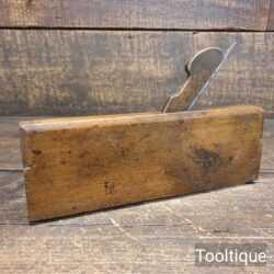 Vintage Greenslade 3/8” Ogee Beechwood Moulding Plane - Good Condition