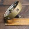 Vintage 4” Brass Lighting Component With Circular Ring