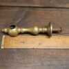 Antique Pair Hollow Brass Curtain Rail Brackets