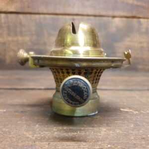 Vintage Sherwoods Ltd Brass Oil Lamp Burner - Good Condition