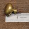 Antique Pair Brass Drawer Knobs