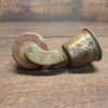 Antique Brass Socket Castor With Vitrified Bowel Wheel