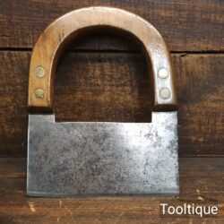 Large 7 ¼” Wide Vintage W. Brooke & Sons Herb or Dough Cutter - Refurbished