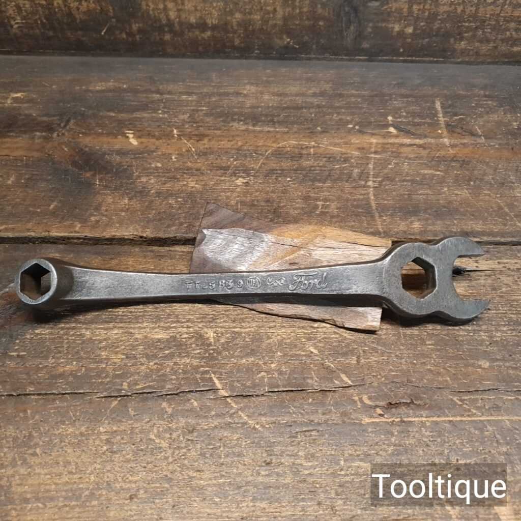 Scarce Vintage 10” Ford Motors Model T Combination Wrench - Good Condition