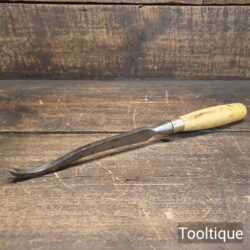 Vintage Robert Sorby Kangaroo 3/8” Swan Neck Lock Mortice Chisel - Refurbished