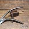 Unusual Vintage Cast Steel Can Opener Spring Scissor Action - Refurbished