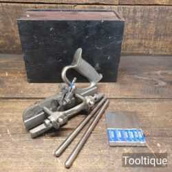 Vintage Boxed Record No: 044 Combination Plough Plane - Refurbished