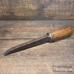 Scarce Antique Late 18th Century John Green 11/16” Mortice Chisel - Refurbished