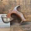 Antique c1900 A&N c.s.l Gentleman’s 12” Dovetail Steel Back Saw - Fully Refurbished