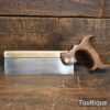 Vintage No: 26 Spear & Jackson 8” Pistol Grip Gentleman’s Brass Back Dovetail Saw