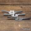 Vintage Set 3 No: Small Alloy Bodied Patternmakers Spokeshaves - Refurbished