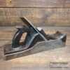 Scarce Unusual Antique Skew Iron One Side Rabbet Infill Panel Plane - Refurbished
