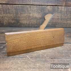 Antique Late 18th Century Gabriel No: 1 Odd Hollowing Beechwood Moulding Plane