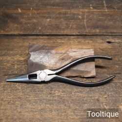 Vintage Crestoloy USA 7” Long Nose Pliers - Good Condition