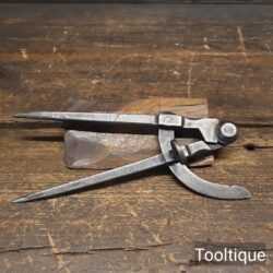 Vintage Leatherworking 7” Square Leg Dividers Refurbished Ready To Use