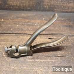 Vintage Eclipse No: 77 Brass Bodied Saw Setting Pliers - Refurbished