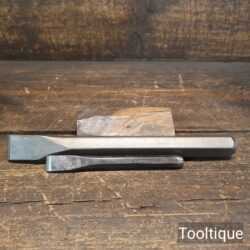 Vintage Pair 2 Different Sized Cold Chisels - Dressed Sharpened Ready To Use