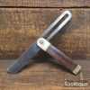  Vintage 9” Rosewood & Brass Carpenters Bevel - Refurbished Ready To Use